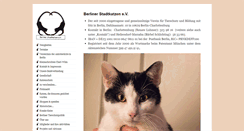 Desktop Screenshot of berlinerstadtkatzen.de