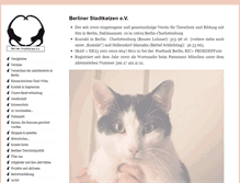 Tablet Screenshot of berlinerstadtkatzen.de